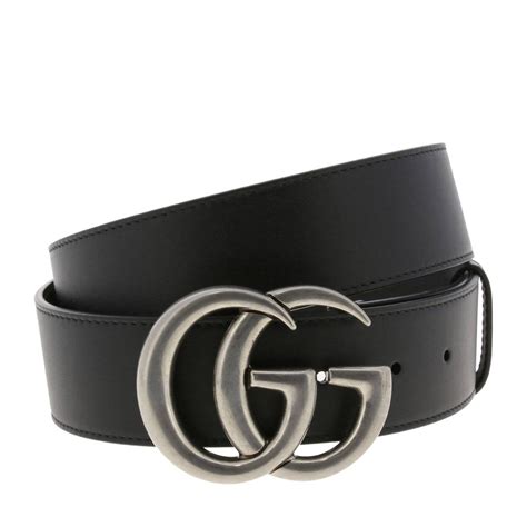 cintura gucci logo nero|cinture Gucci originali.